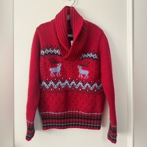 Jacadi Paris kids red sweater
